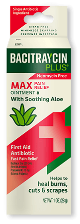 Bacitraycin Plus Max Pain Relief Ointment